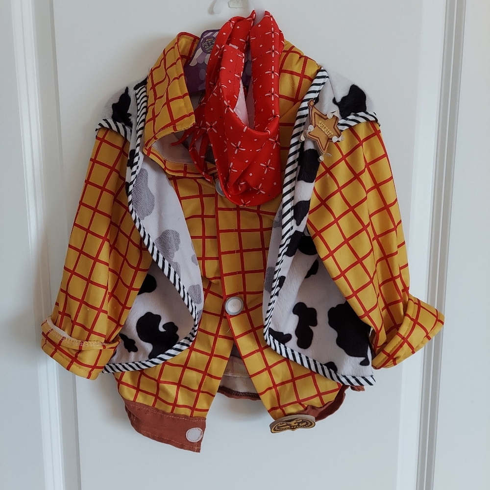 XL dog Woody costume